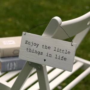 original_enjoy_the_little_things_in_life_wooden_sign