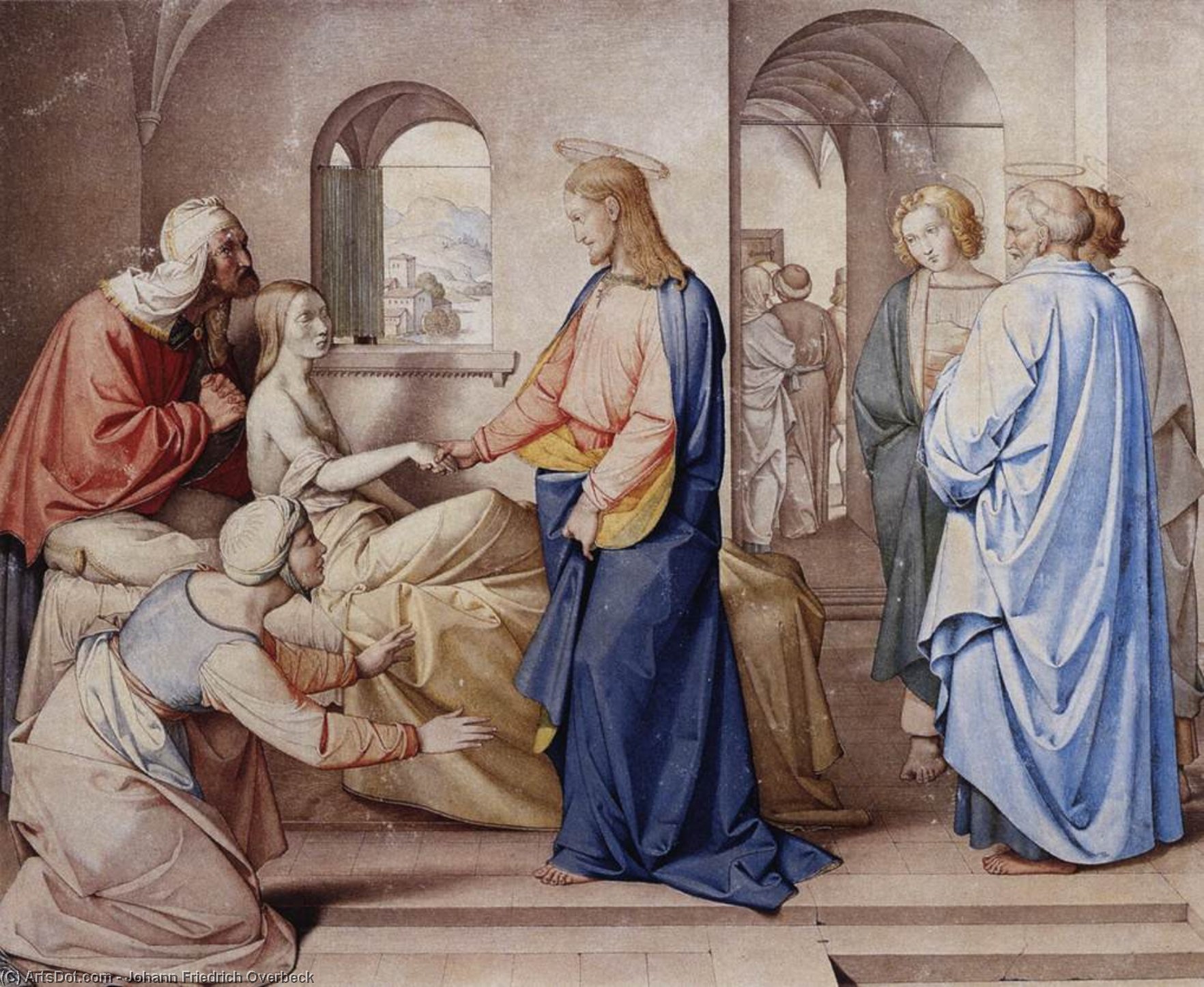 Johann_friedrich_overbeck-christ_resurrects_the_daughter_of_jairus