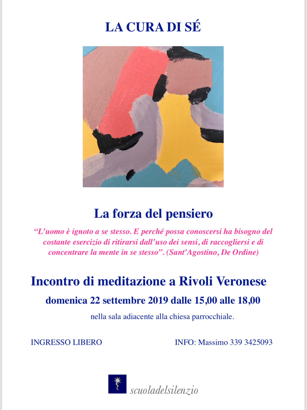 Nuovo ciclo di meditazione e riflessione a Rivoli&nbsp;Veronese