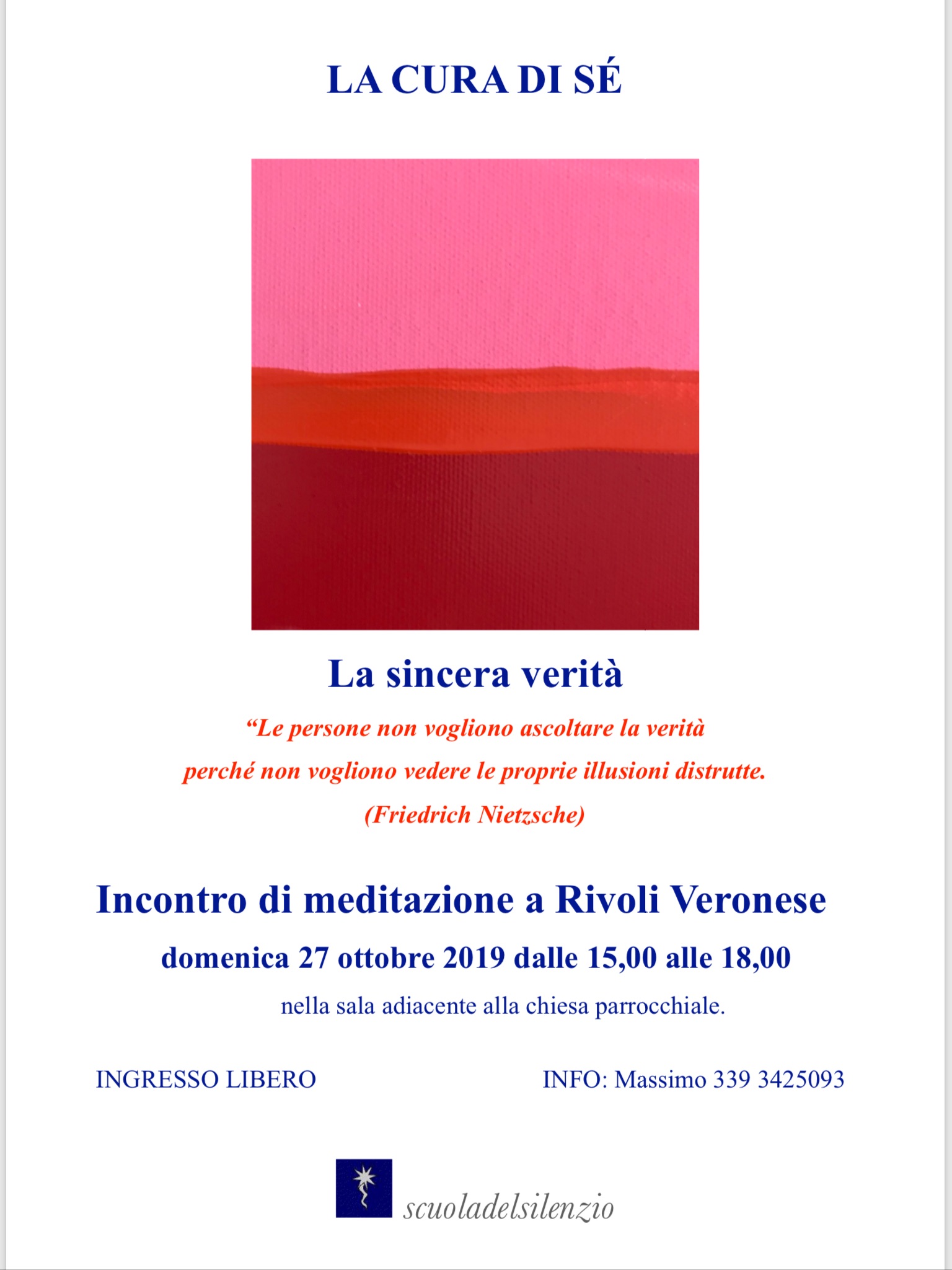 Incontro di meditazione del 27 ottobre