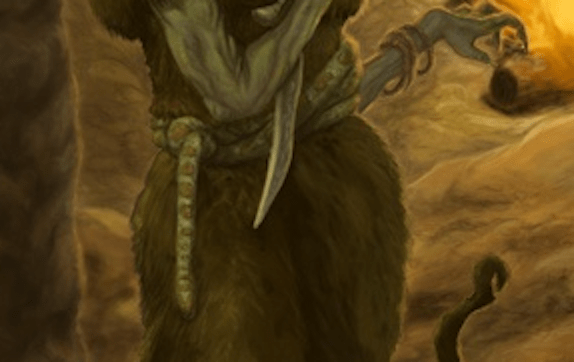 La cintura-serpente di Aissa Maissa, in Storia di Geshwa Olers, "Il viaggio nel Masso Verde", di Fabrizio Valenza.