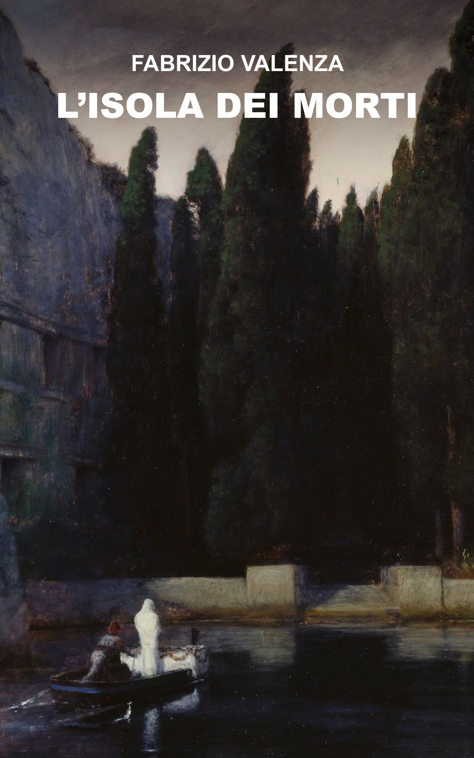 Copertina del romanzo gotico di Fabrizio Valenza, L'isola dei morti.